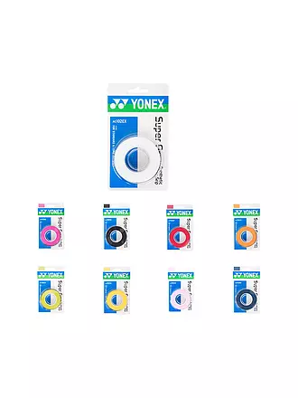 YONEX | Overgrips de Tenis Super Grap Paquete de 3 | 